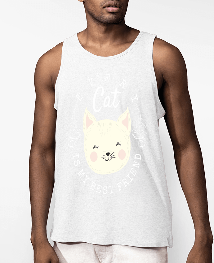 Débardeur Homme every cat is my best friend Par livelongdesign