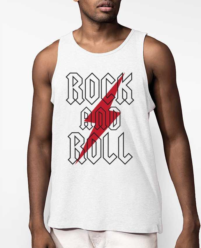 Débardeur Homme Rock And Roll Par Freeyourshirt.com