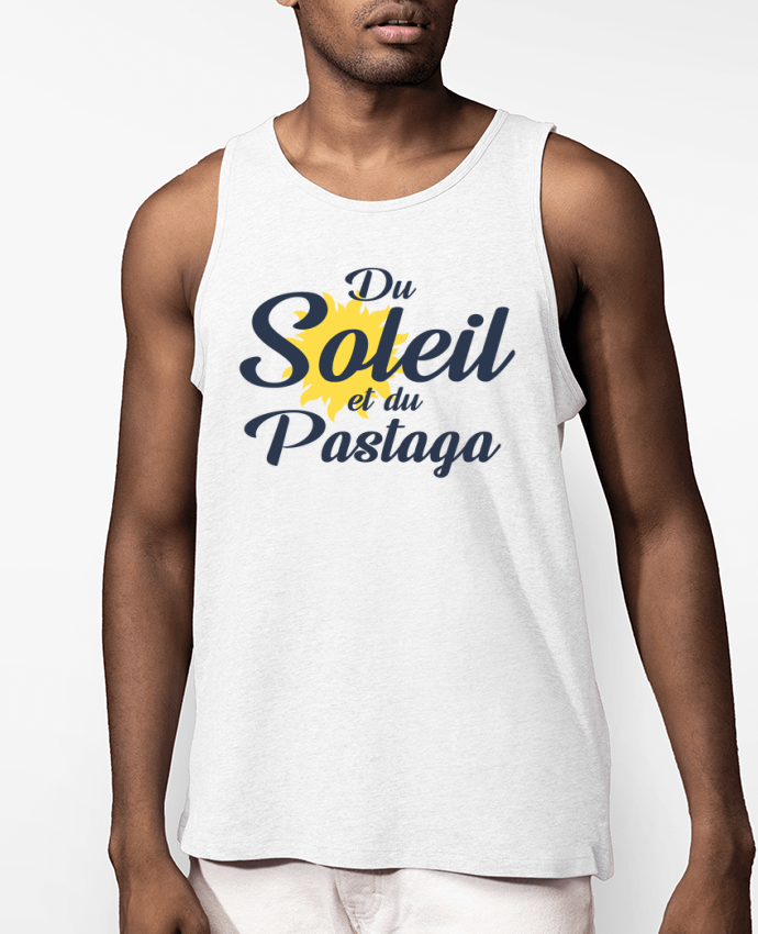 Débardeur Homme Bio Du soleil et du pastaga Par tunetoo