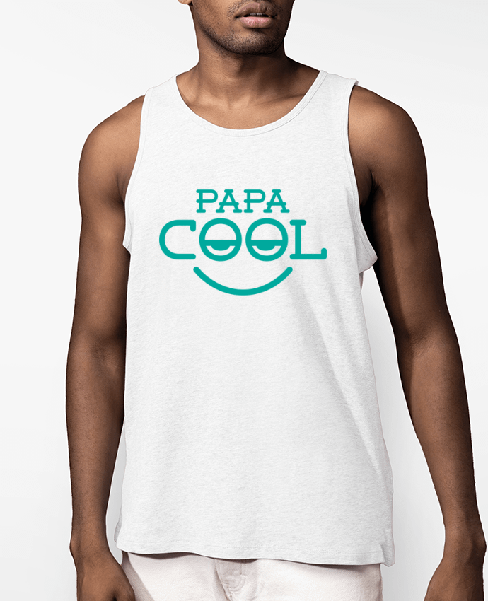 Débardeur Homme Bio Papa cool Par tunetoo