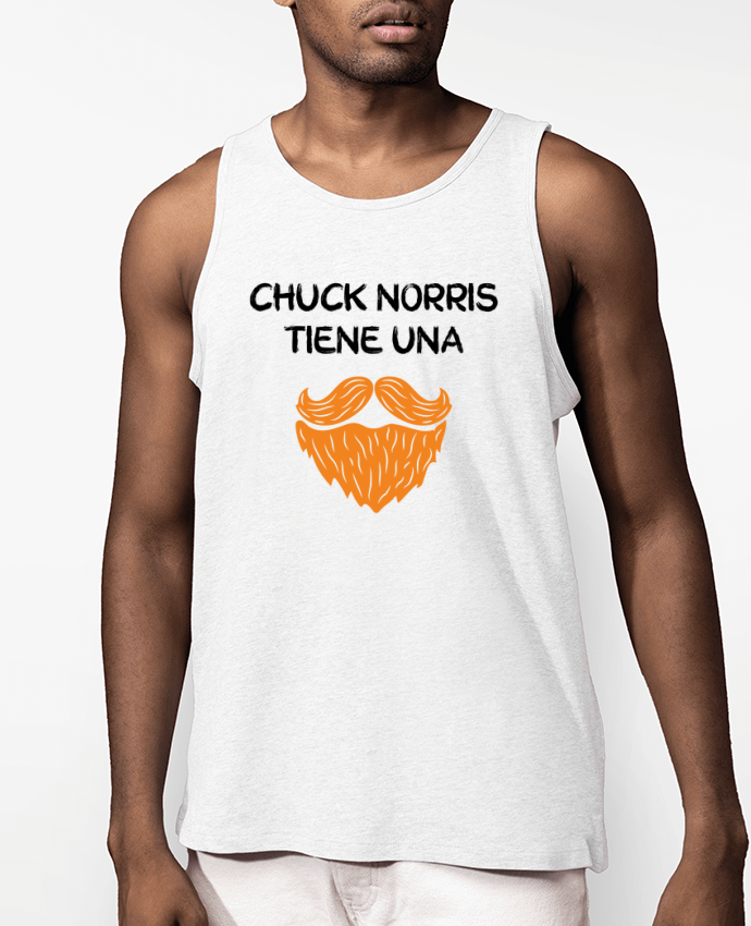 Débardeur Homme Bio Chuck Norris - Barba Par tunetoo