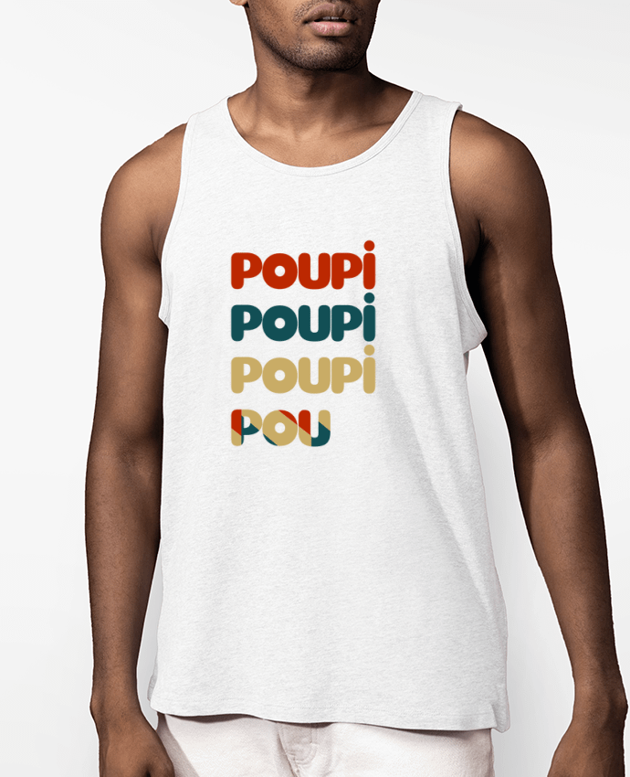 Débardeur Homme Poupi Poupi Poupi Pou Par Le petit monde de Kélyan