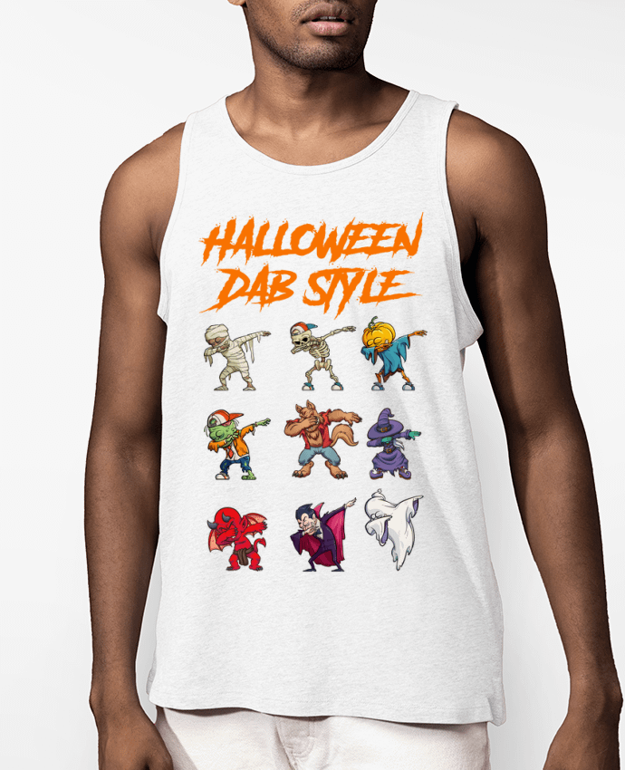 Débardeur Homme HALLOWEEN DAB STYLE Par fred design