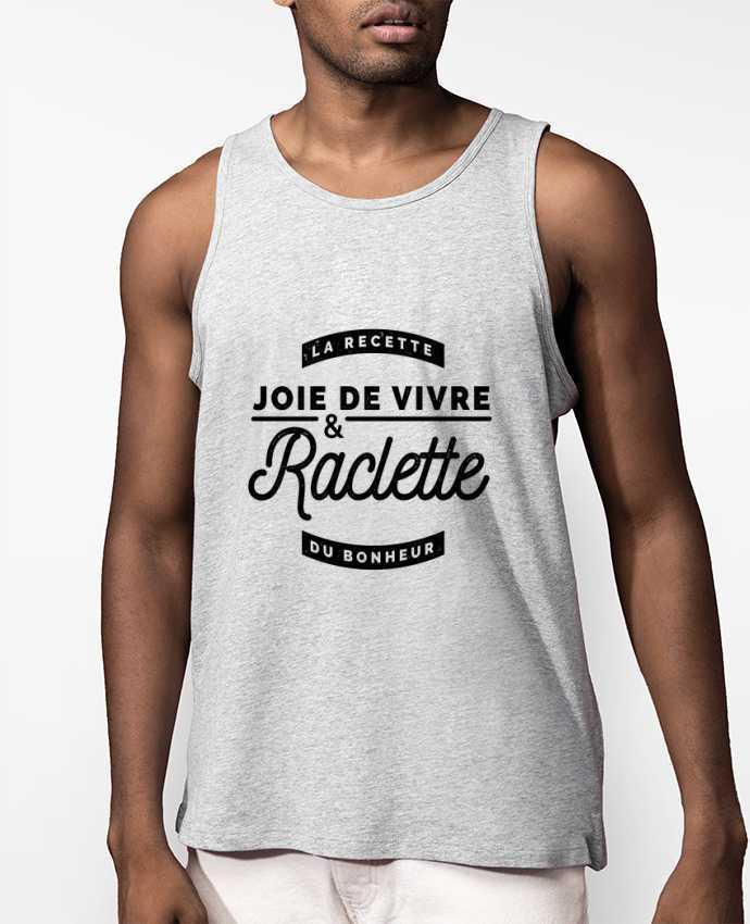 Débardeur Homme Joie de vivre et raclette Par Rustic