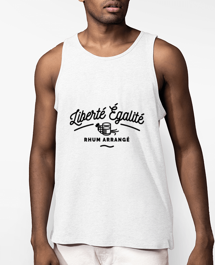 Débardeur Homme Liberté égalité Rhum Arrangé Par Rustic