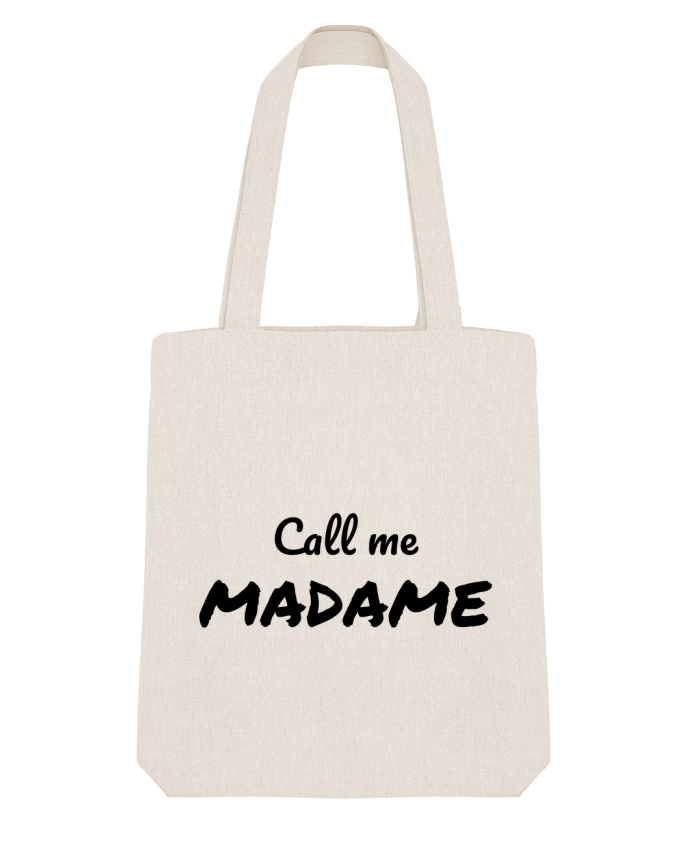 Tote Bag Stanley Stella Call me MADAME par Madame Loé 