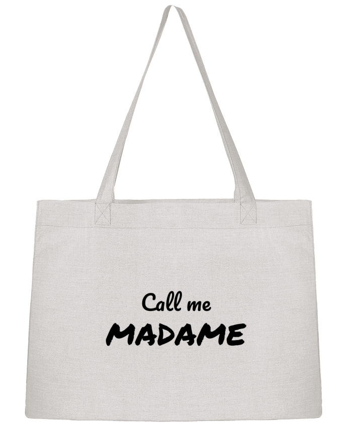 Shopping tote bag Stanley Stella Call me MADAME by Madame Loé