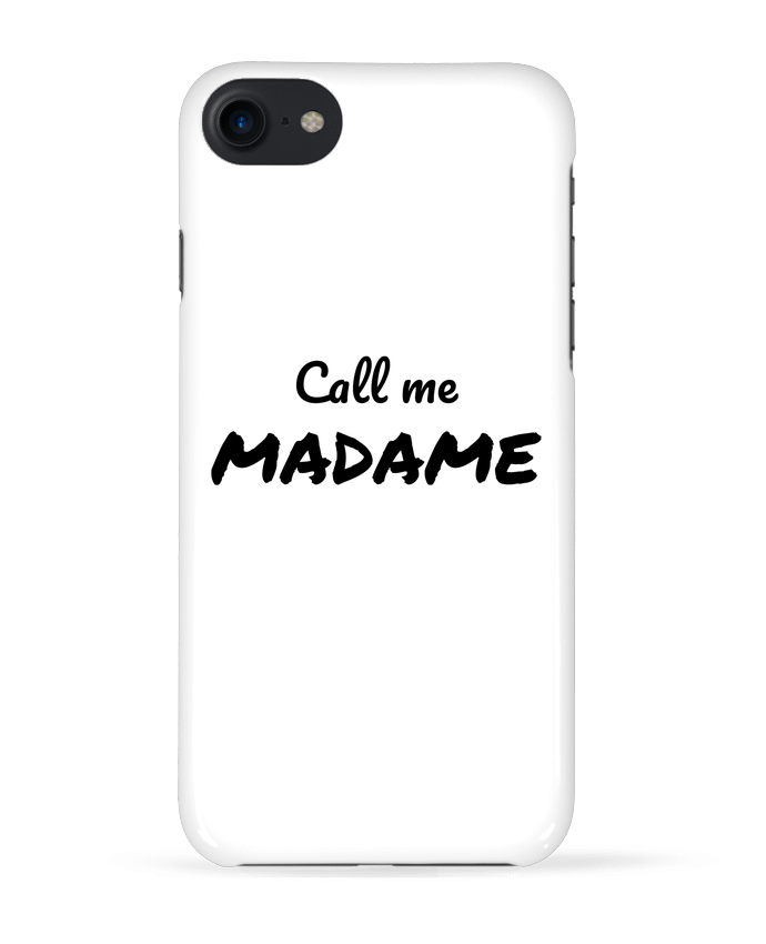 COQUE 3D Iphone 7 Call me MADAME de Madame Loé
