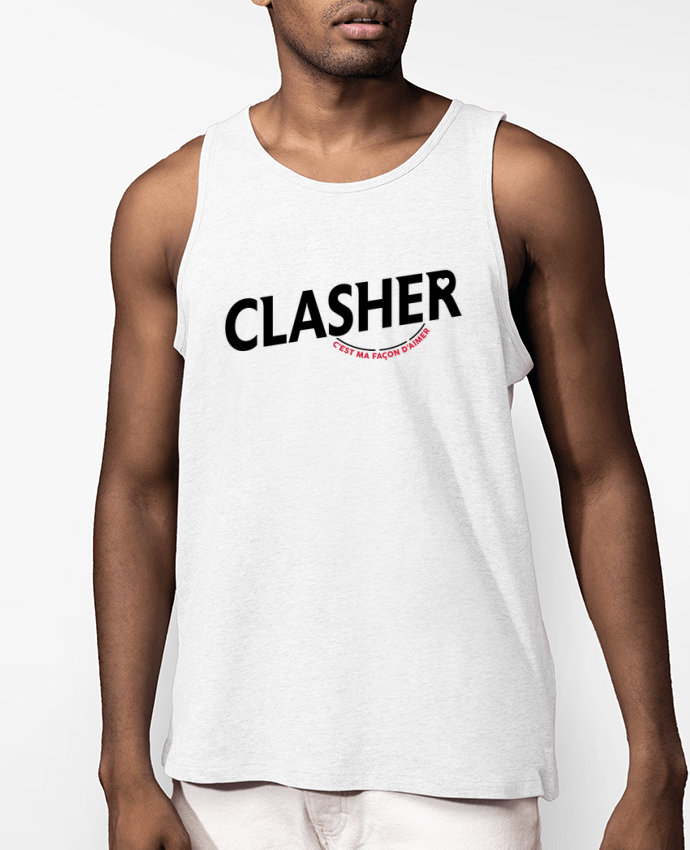 Débardeur Homme Clasher c'est ma façon d'aimer Par tunetoo