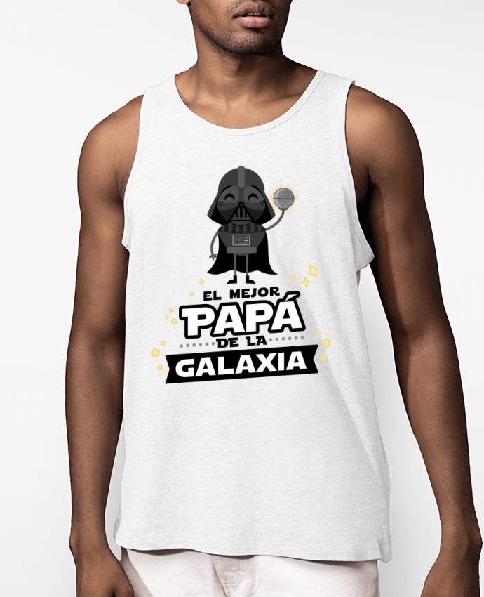 Débardeur Homme El mejor papa de la galaxia Par jheycoco
