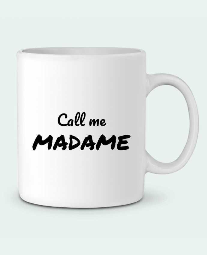 Taza Cerámica Call me MADAME por Madame Loé