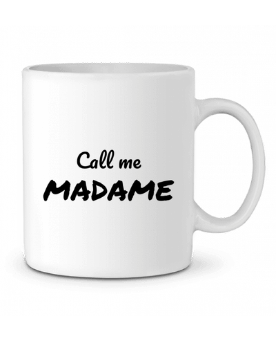 Mug  Call me MADAME par Madame Loé