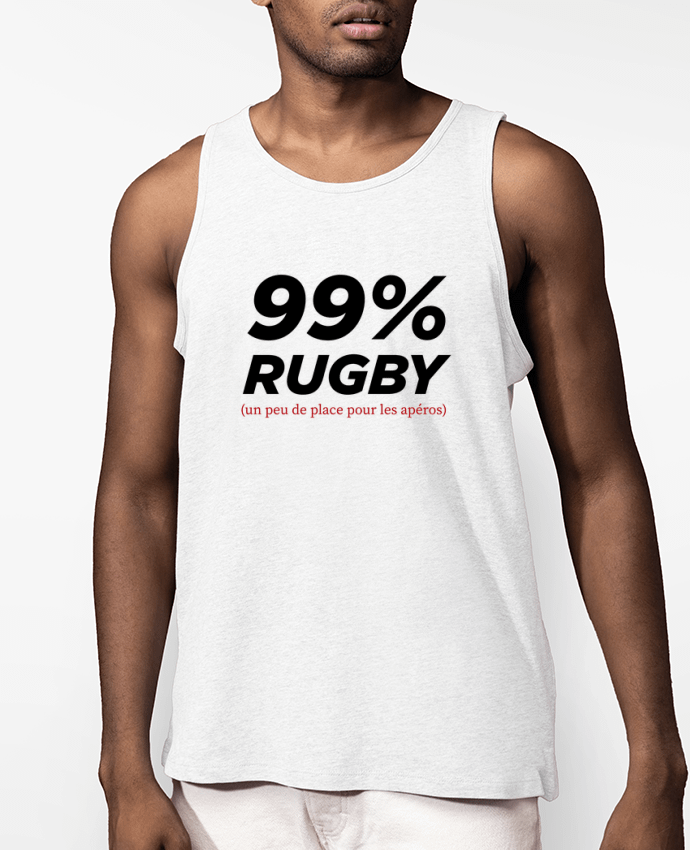 Débardeur Homme 99% Rugby Par tunetoo