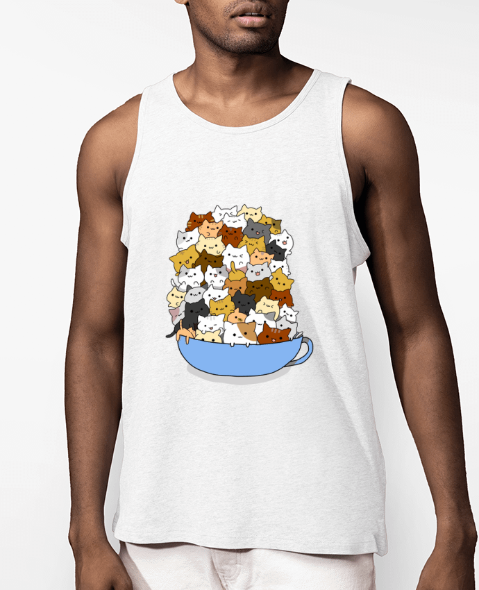 Débardeur Homme Tazón de Gatitos Par MaaxLoL