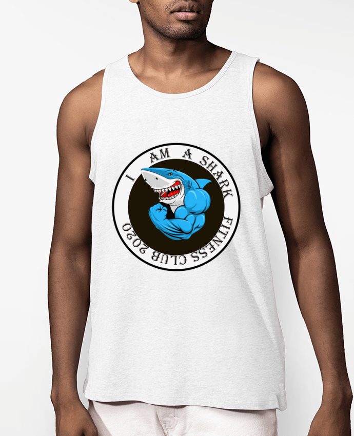 Débardeur Homme fitness shark Par rayan2004