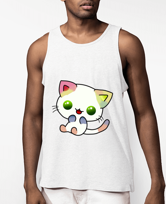 Débardeur Homme Gato Coloreado Par MaaxLoL