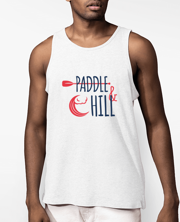 Débardeur Homme Paddle & Chill Par tunetoo