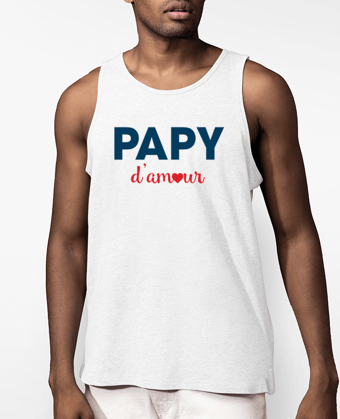 Débardeur Homme Papy d'amour Par tunetoo