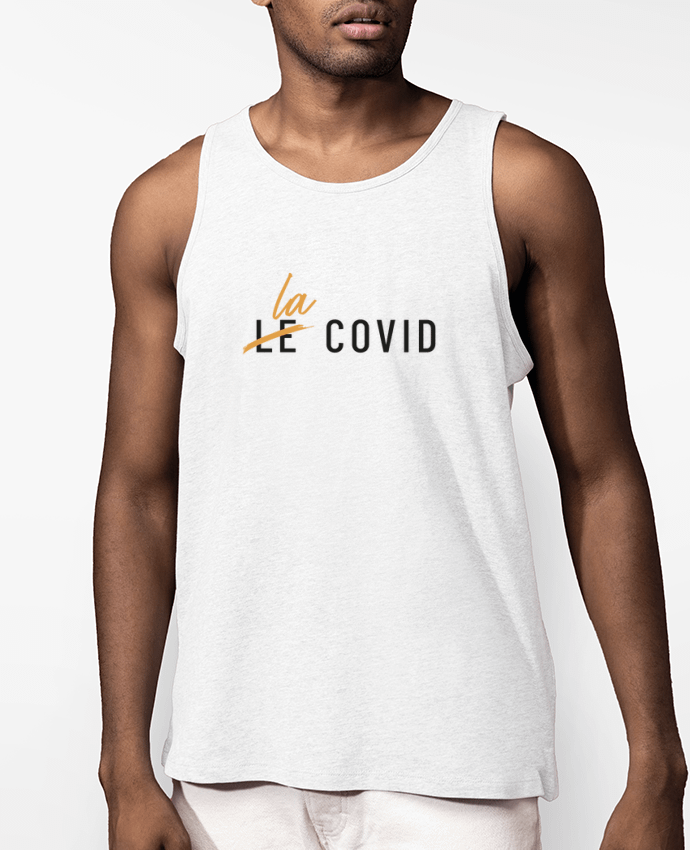 Débardeur Homme LA Covid Par Folie douce