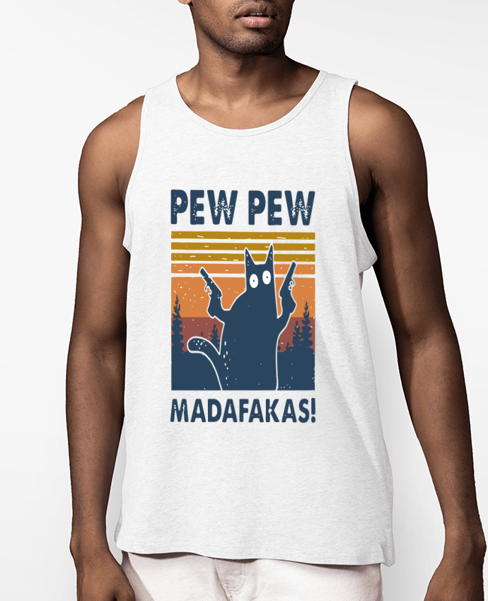 Débardeur Homme Pew Pew Madafakas! Par Geekshow