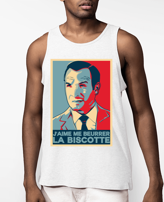 Débardeur Homme OSS 117 la biscotte Par PTIT MYTHO