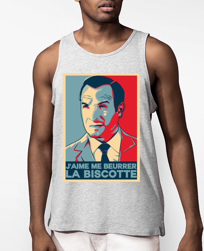 Débardeur Homme OSS 117 la biscotte Par PTIT MYTHO