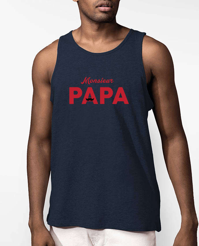 Débardeur Homme Monsieur Papa Par tunetoo