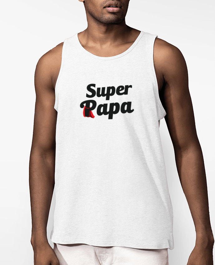 Débardeur Homme Super Papa Par tunetoo