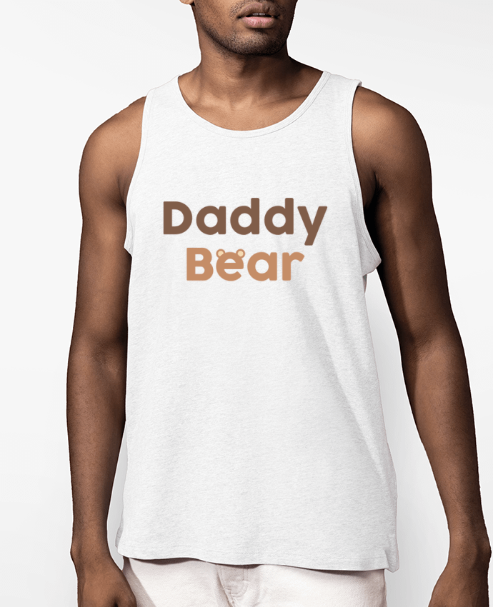 Débardeur Homme Daddy Bear - Papa Ours Par tunetoo