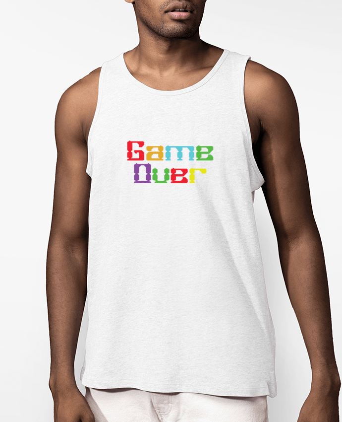 Débardeur Homme Game Over Geek Par tunetoo