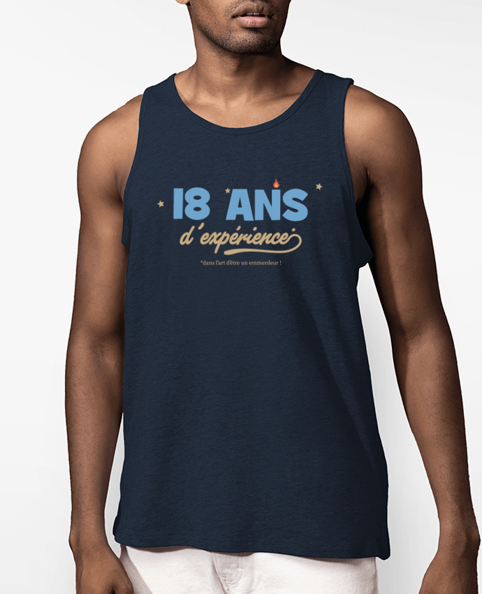 Débardeur Homme 18 ans d'expérience - Anniversaire Par tunetoo