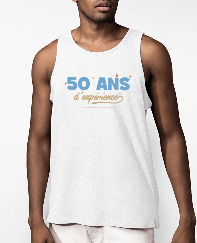 Débardeur Homme 50 ans d'expérience - Anniversaire Par tunetoo