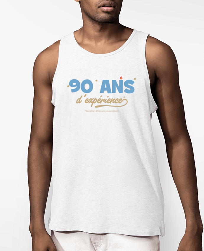Débardeur Homme 90 ans d'expérience - Anniversaire Par tunetoo