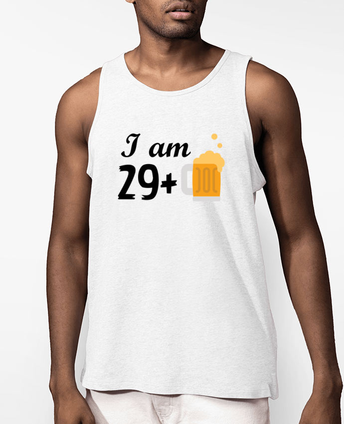Débardeur Homme I am 29+ Par tunetoo