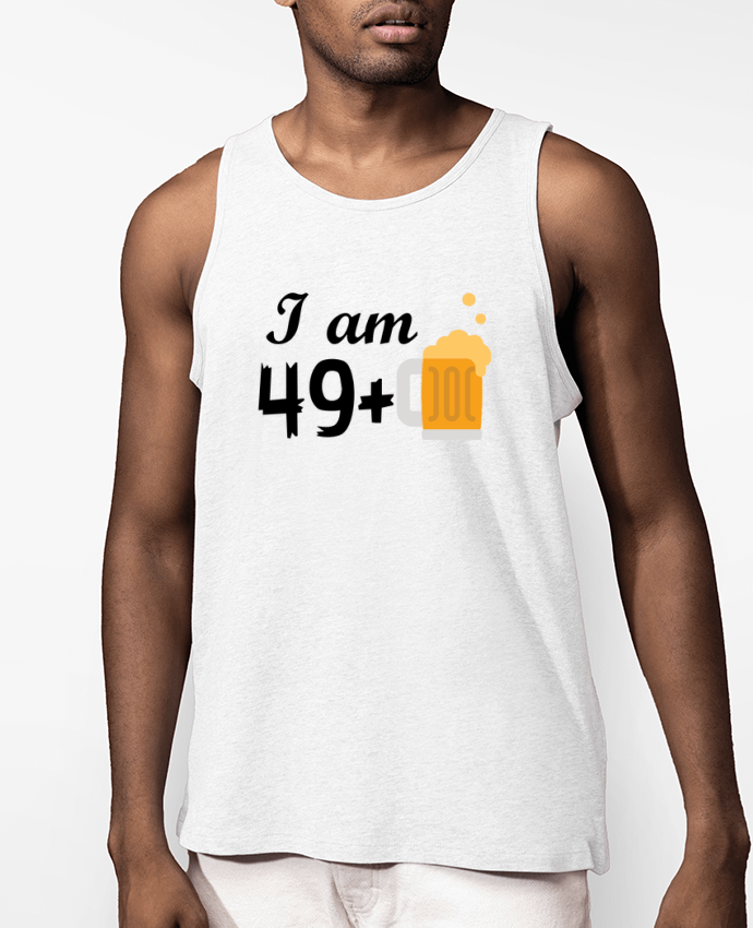 Débardeur Homme I am 49+ Par tunetoo