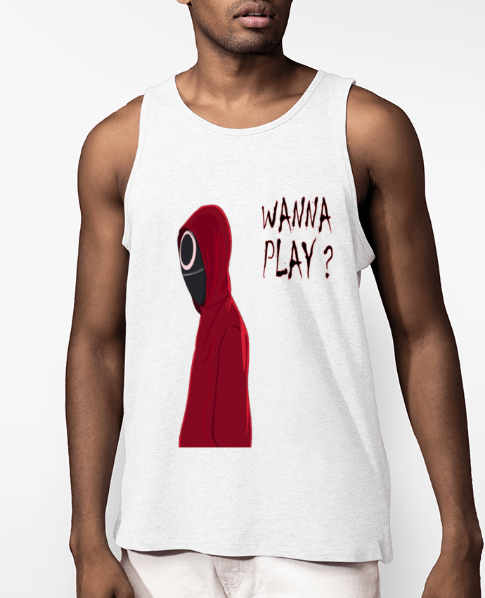 Débardeur Homme Squid game wanna play Par na-design