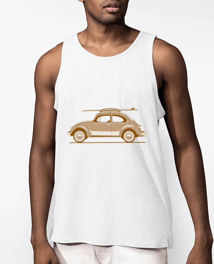 Débardeur Homme surf cox Par retroDraw