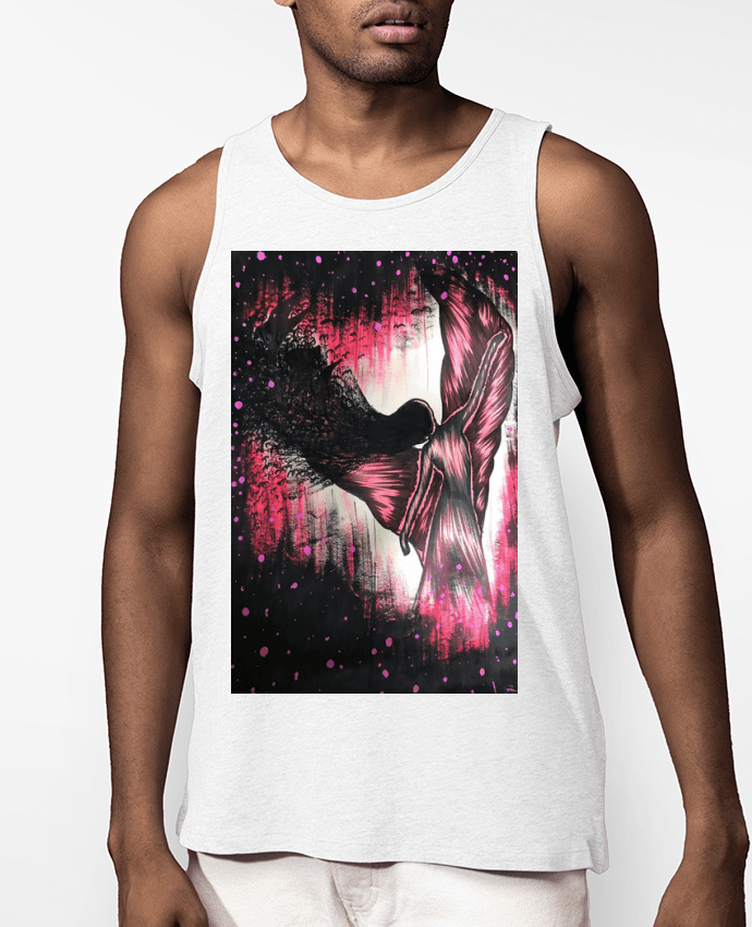 Débardeur Homme angel 2 Par Kaoutar fashiondesigner