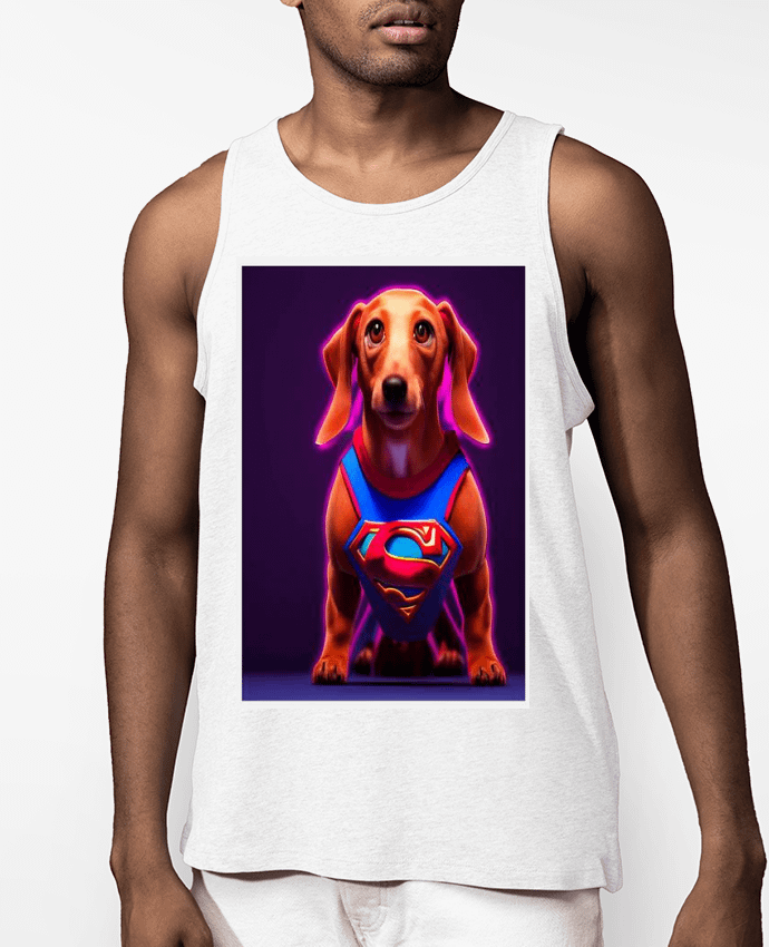 Débardeur Homme Superdog! Par a-Creations