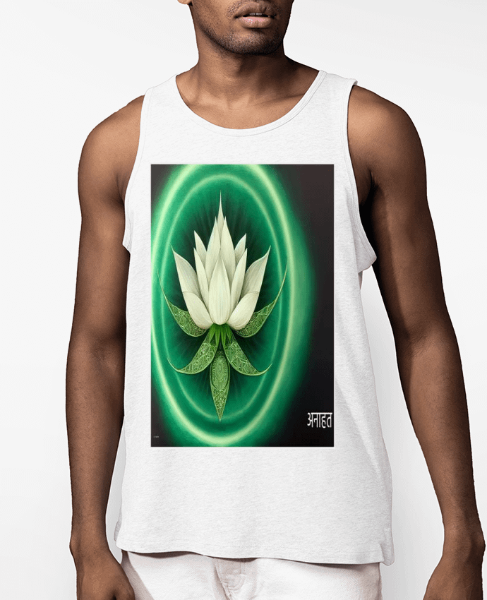 Débardeur Homme Chakra Manipura Flor de Loto Par a-Creations