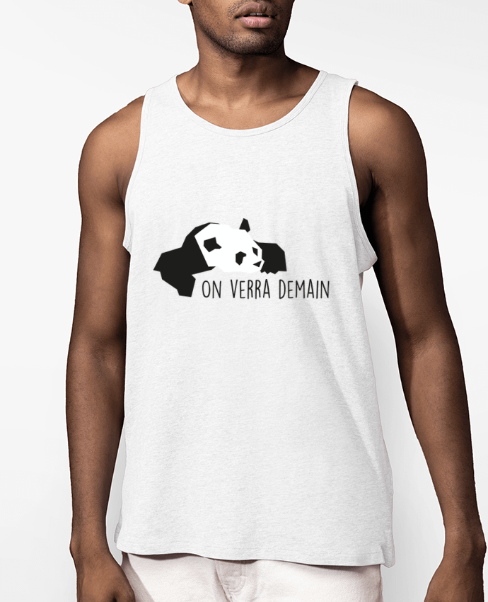 Débardeur Homme Panda Par Sheepandco