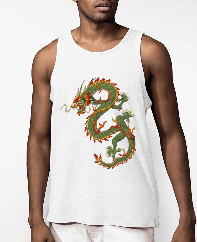 Débardeur Homme Dragon Par mscaglione
