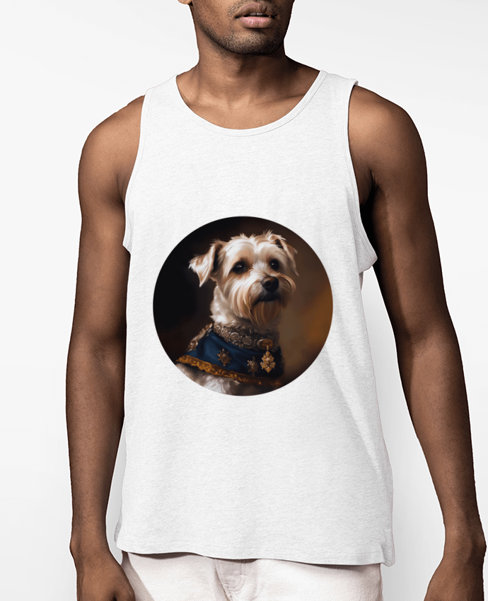 Débardeur Homme chien médaillé Par EliseDesign