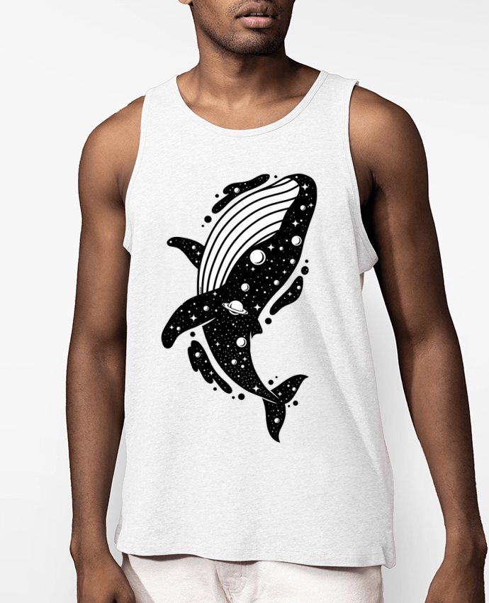 Débardeur Homme Baleine cosmique Par LM2Kone