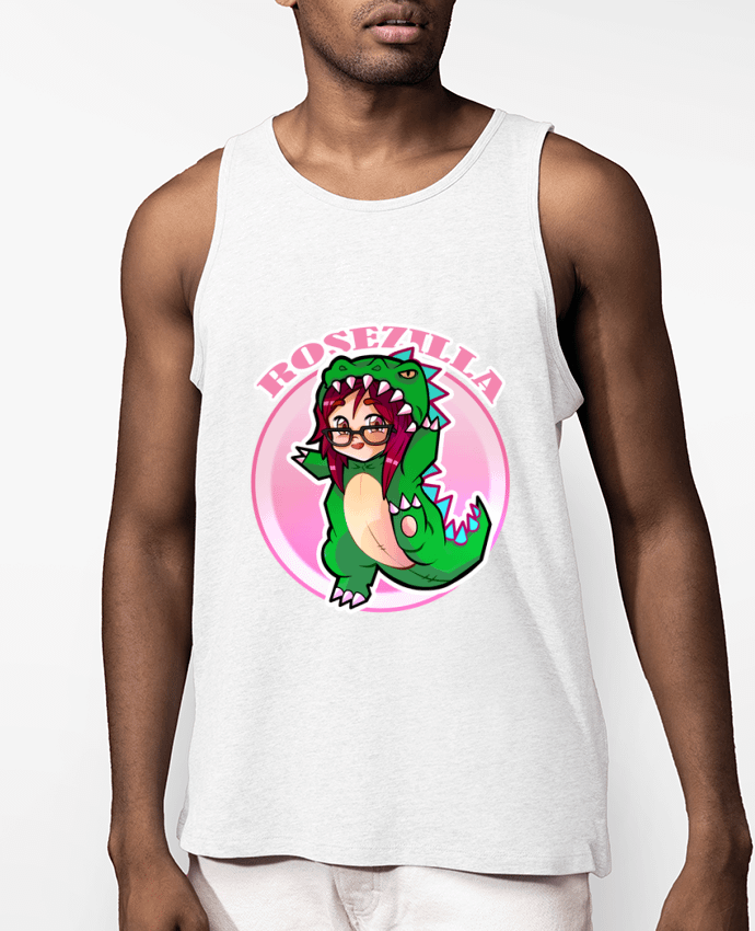 Débardeur Homme Logo Rosezilla Par Rosezilla