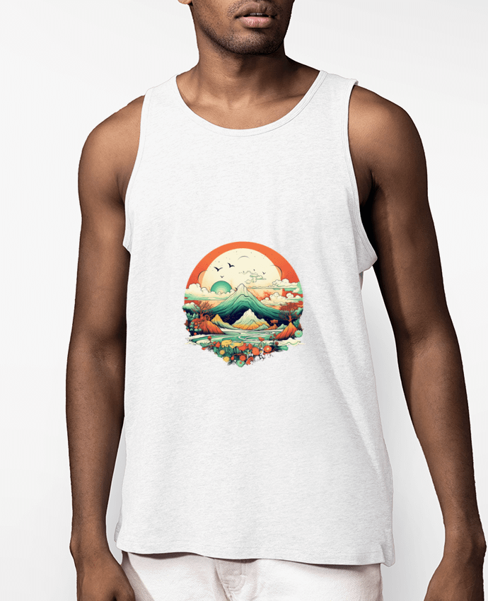 Débardeur Homme Exotic Summer Vibes Par TheWolfofArt