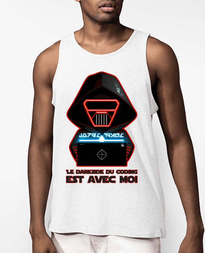 Débardeur Homme Le DarkSide du coding est avec moi. Par ALXCOOZ1 DESIGN