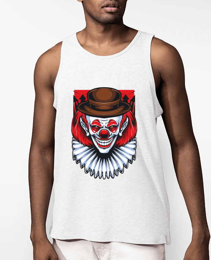 Débardeur Homme Clown Red Horror Par STUDIO MEDUSA 