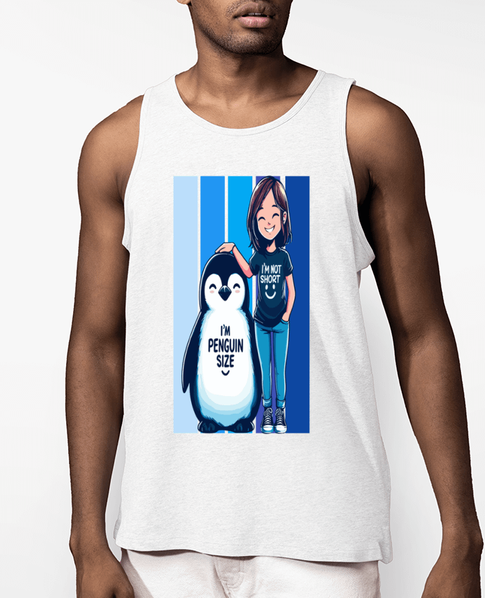 Débardeur Homme I'm not short i'm penguin size Par Sam boutique 79