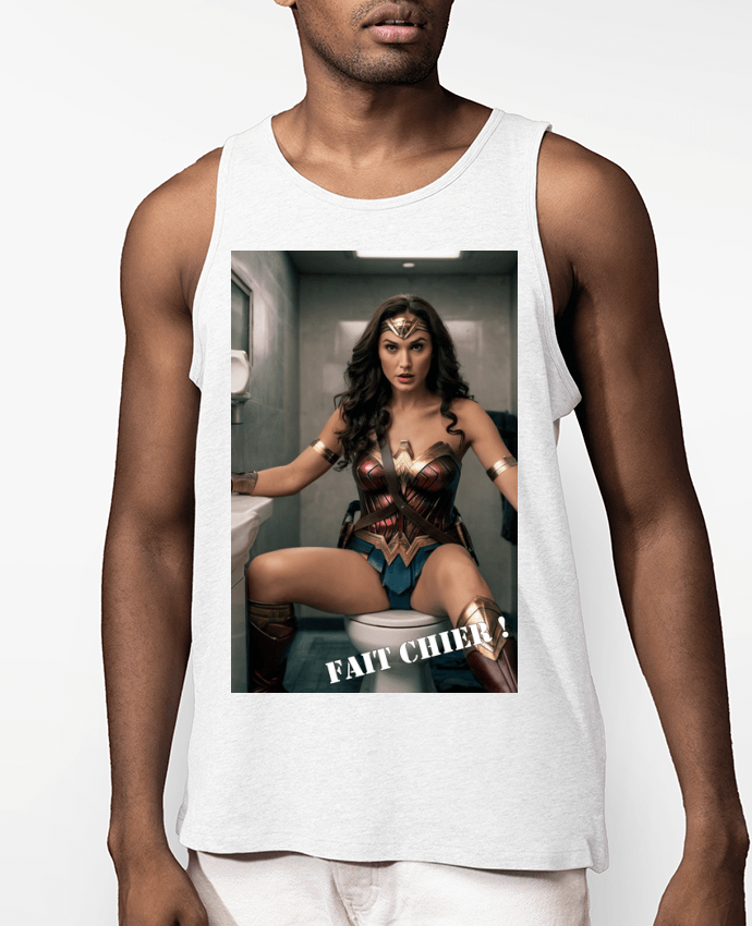 Débardeur Homme wonder woman Par TiA